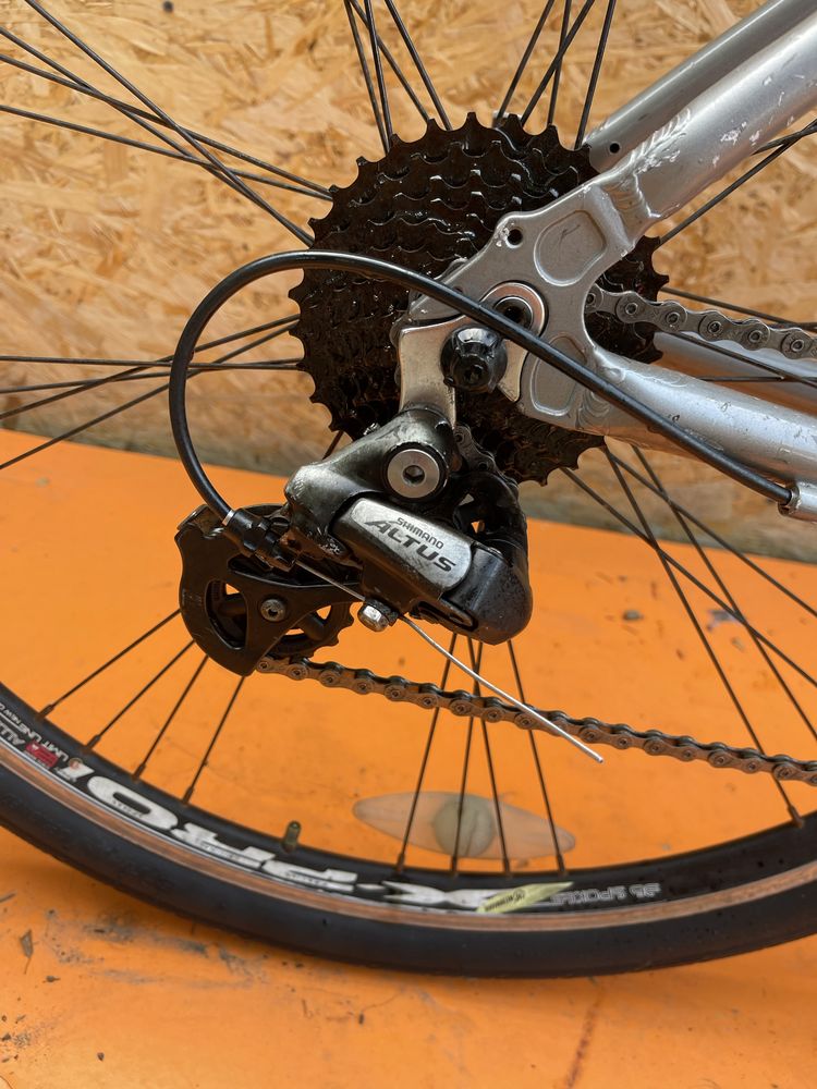 Bicicleta ammaco cs 400 cadru aluminiu roti 28”