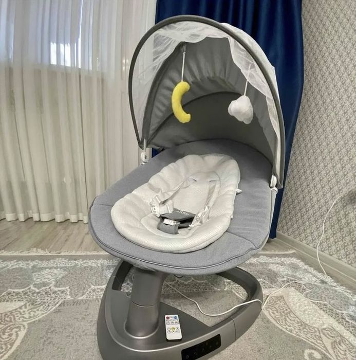 Детский шезлонг-качалка