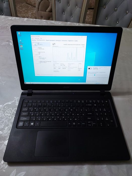 Ноутбук Acer Aspire ES-533-C716 Отлично подойдёт для учёбы, работы,