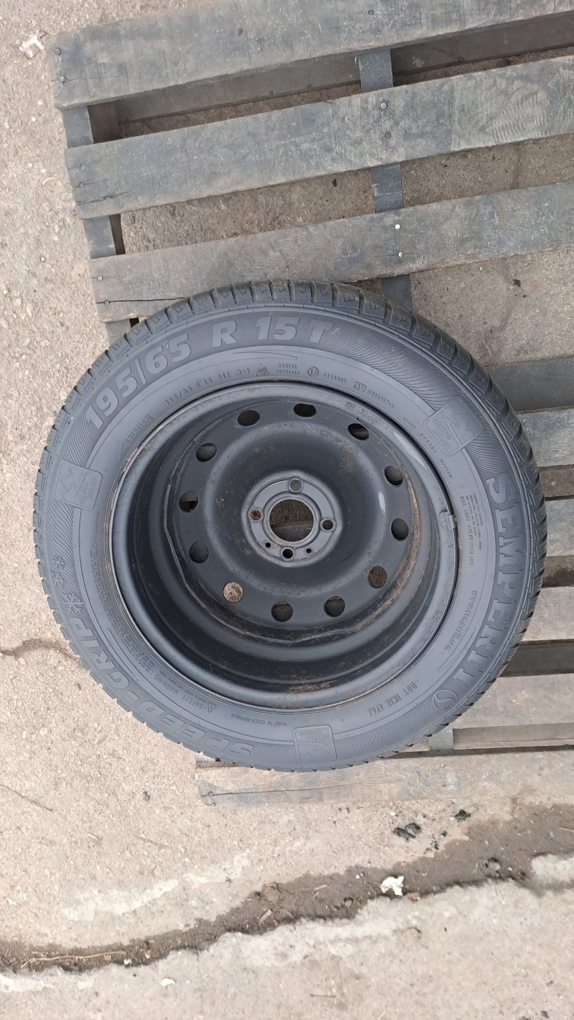 1бр. 15" 4Х100мм Рено, Дачия/ 4x100 Renault, Dacia