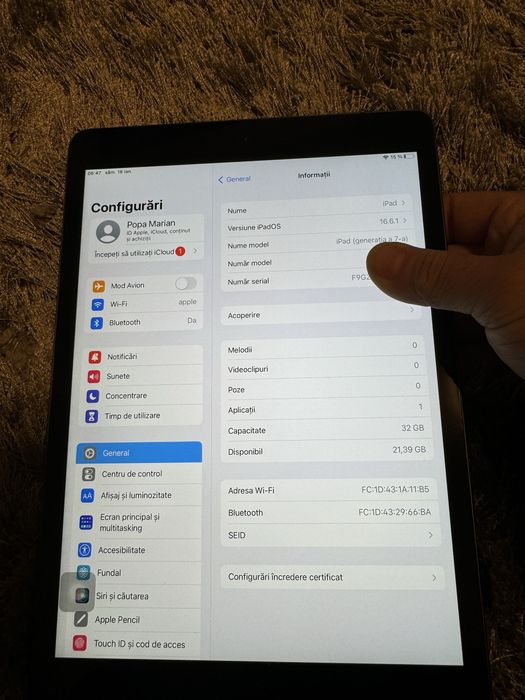 Ipad 7th probleme buton home