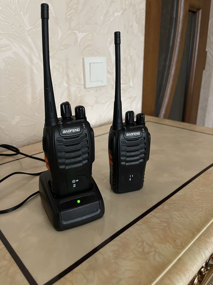 Baofeng 888s ratsiya 2ta 200min