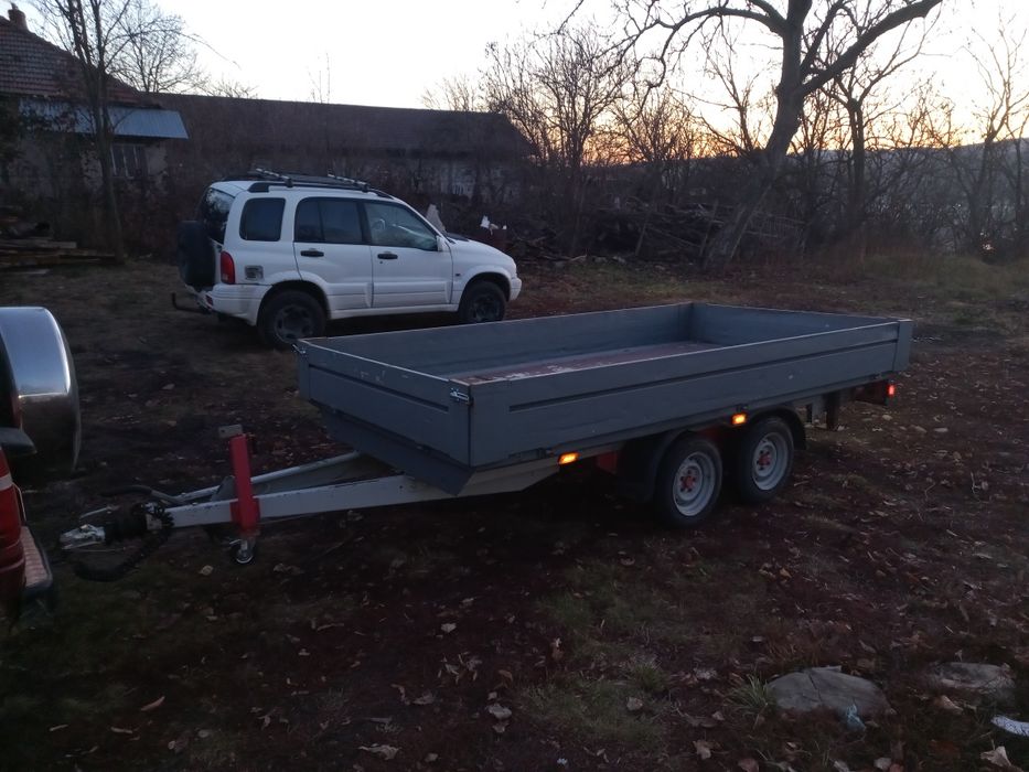 Remorca 2 axe mmta 2500 kg