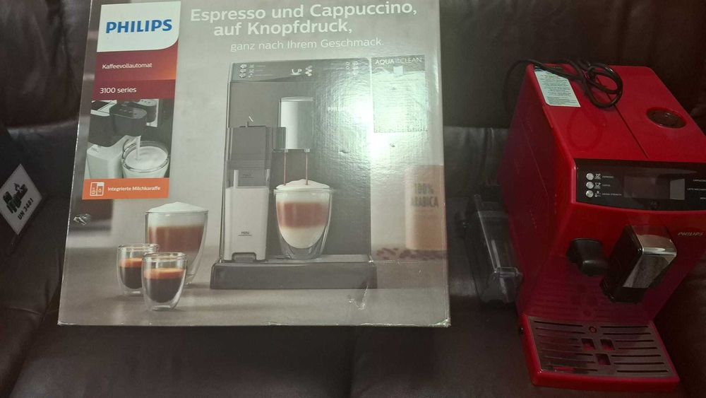 Expresor Philips 3100 rosu