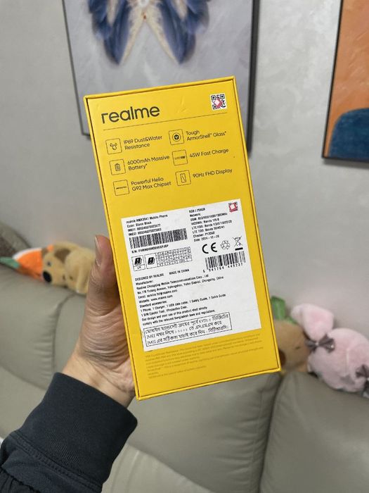 Realme c75 yangi karobka 8.256
