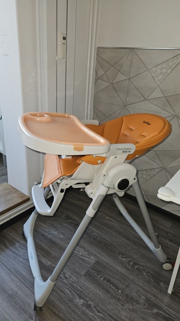 Scaun de masa pentru copil Peg Perego Prima Pappa Follow Me 0-15kg