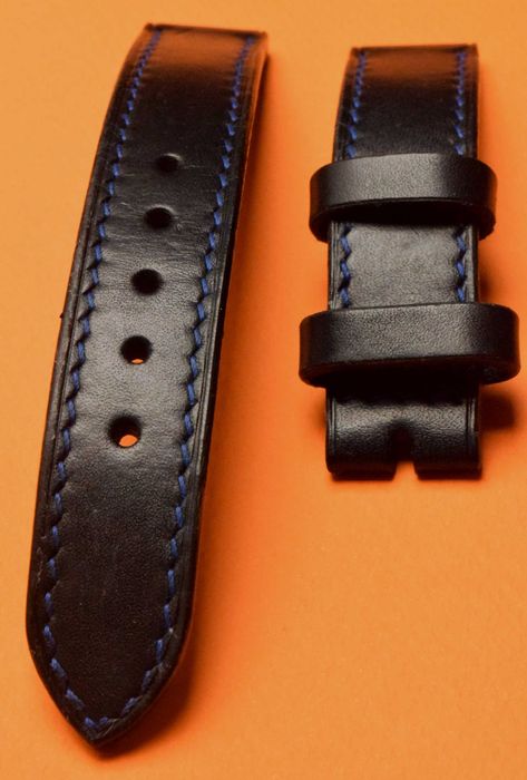 Каишка за часовник естествена кожа ръчна изработка от18мм до 26мм