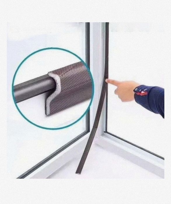 Уплотнитель для окон и дверей дома и авто.