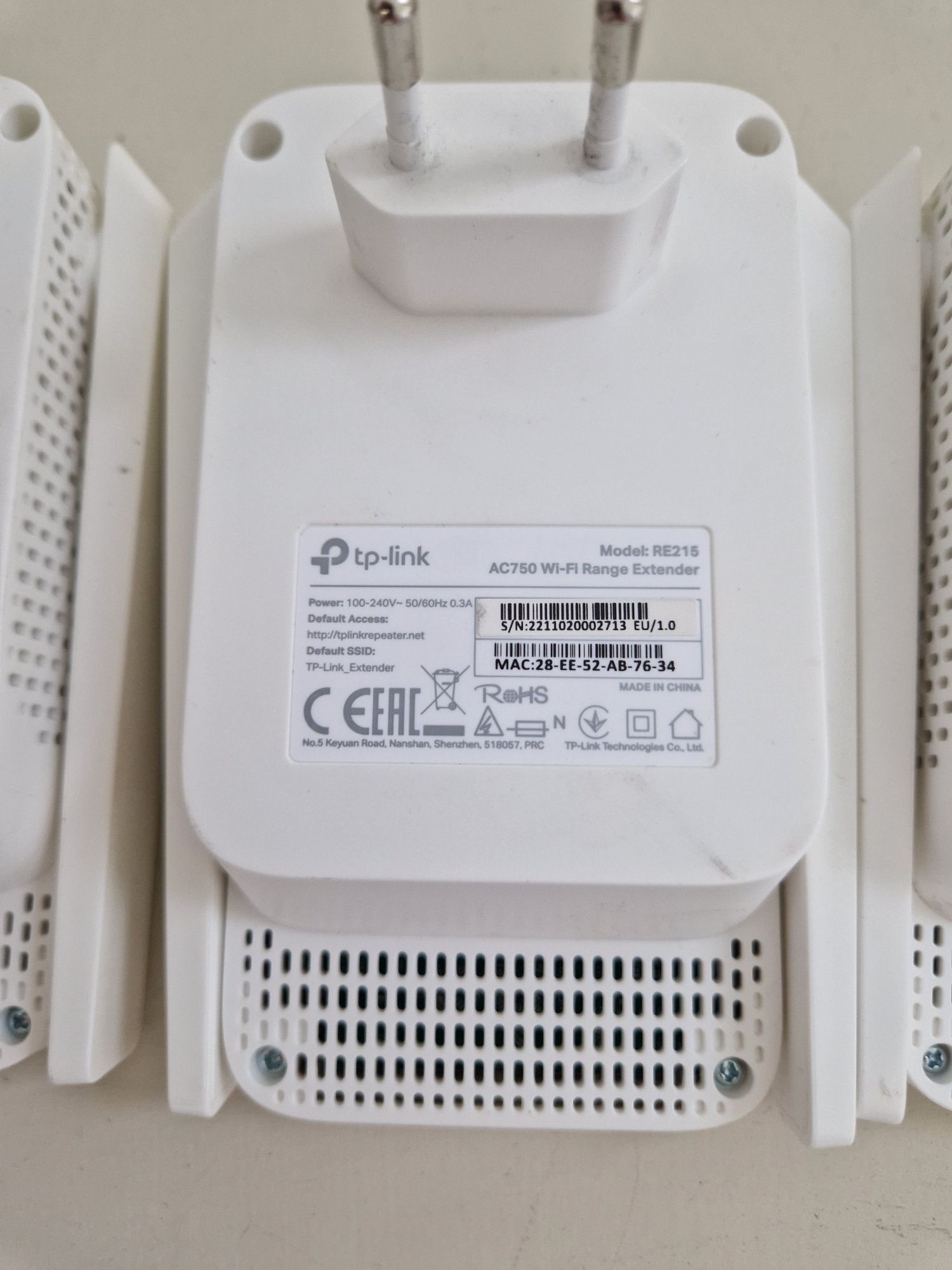 Range extender Tp-Link RE215