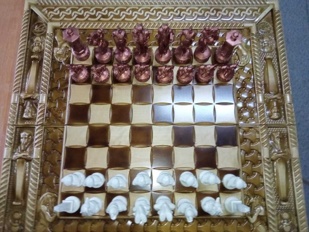 Сувенирные нарды-шахматы