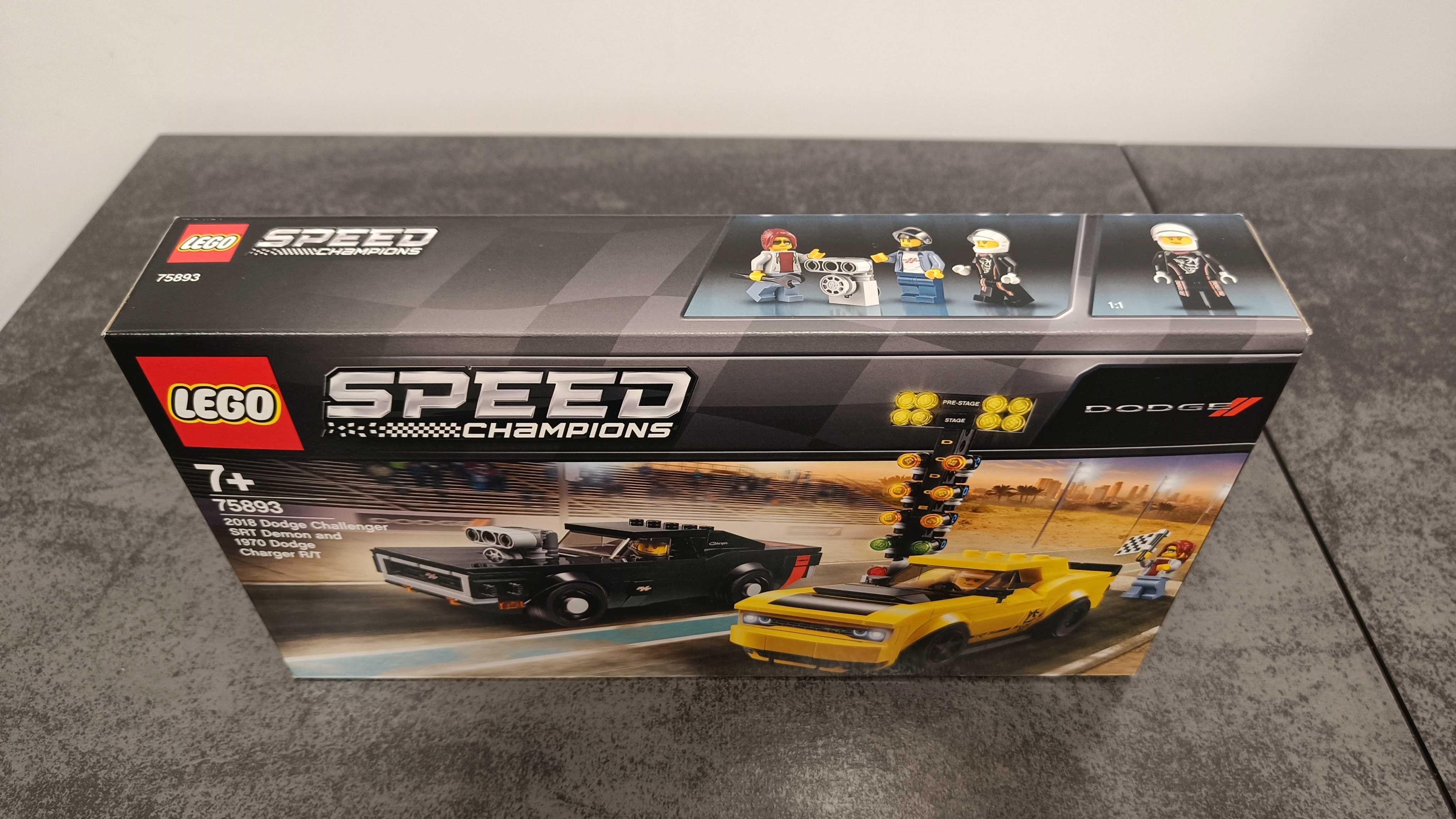 LEGO Speed Champions 75893 - Dodge Set: Challenger SRT & 1970 Charger