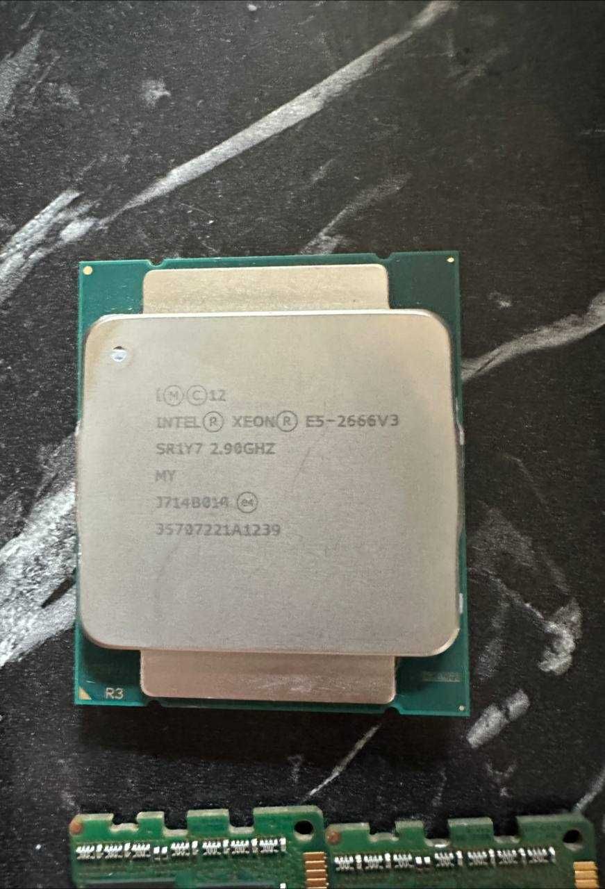 Новый мощный комплект - x99 + 2666v3 + 16gb ddr3