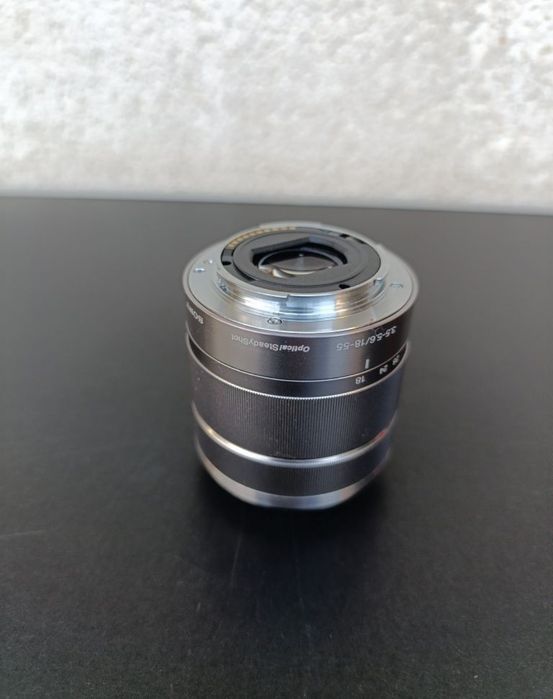 jucarie copii obiectiv foto compact sony 18 - 55 mm zoom