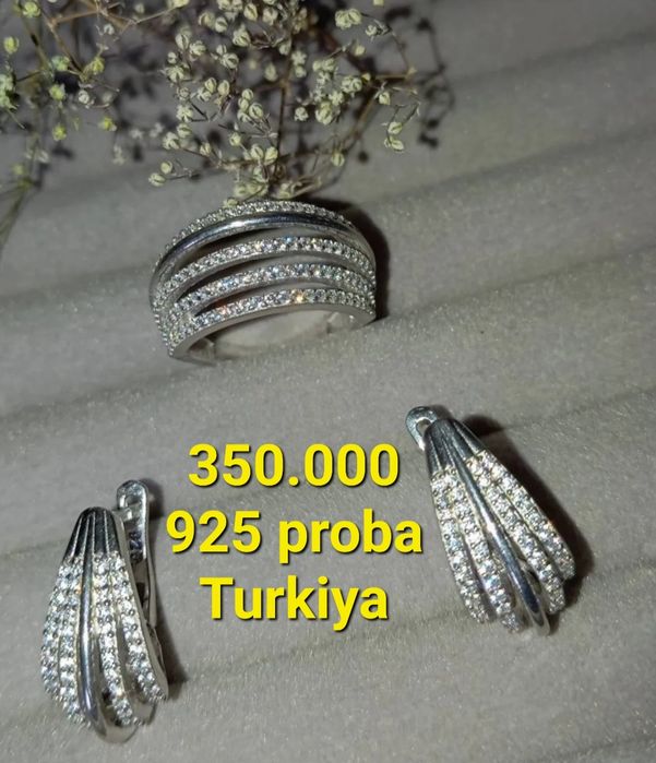 Serebro 925 proba Turkiya
