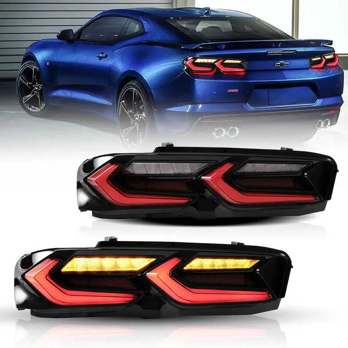Стопове с динамични жълти мигачи за Chevrolet Camaro след 2019