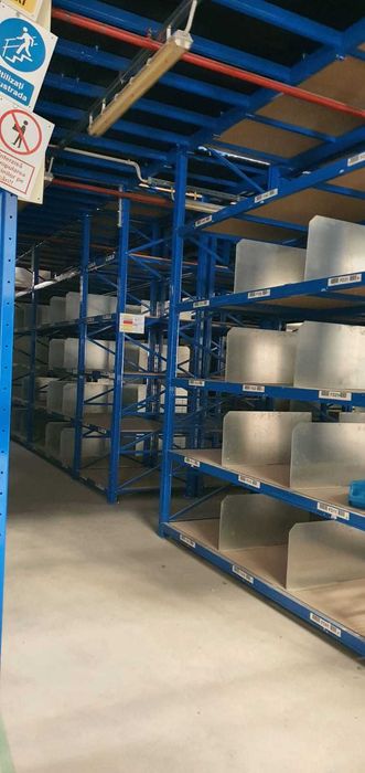Rafturi industriale cu mezanin  -Demontate