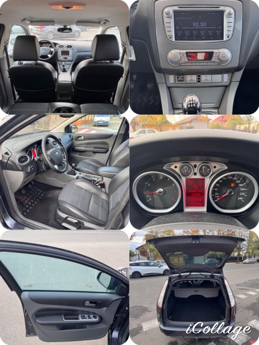 Ford Focus Titanium 1.6 benzina+GPL Navi Mare Youtube Waze Pdc Carlig