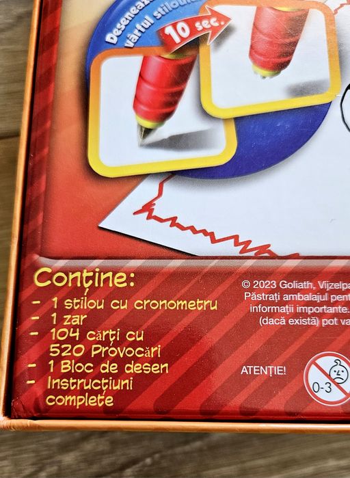 Joc de societate Stiloul fermecat