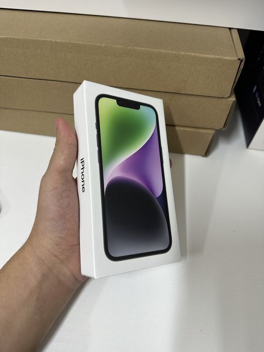 Айфон 14 новый 128 gb темный