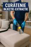 Curățenie textile injecție-extracție