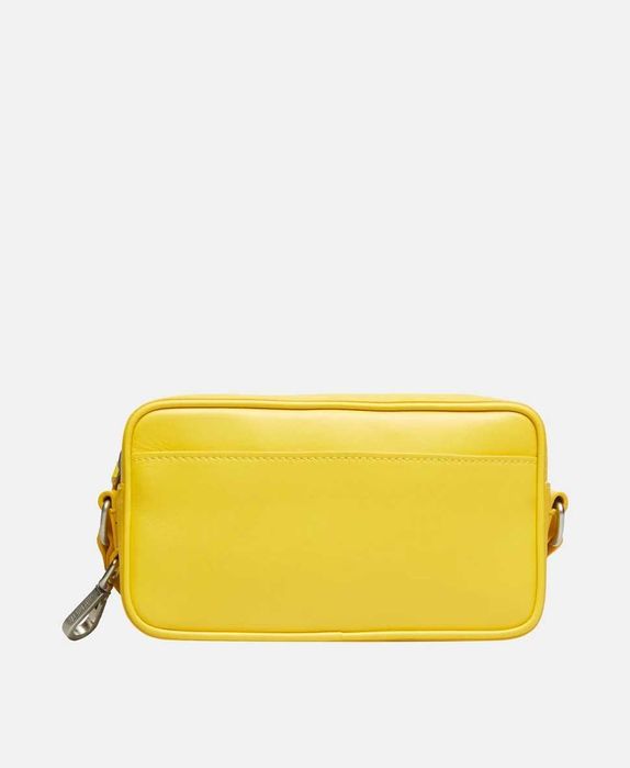 Оригинална жълта чанта Jacquemus Le Baneto Cross-body bag