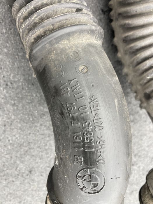 Furtun intercooler Bmw 2.0d N47 143cp E87, E81, E82, cod 11617797481,