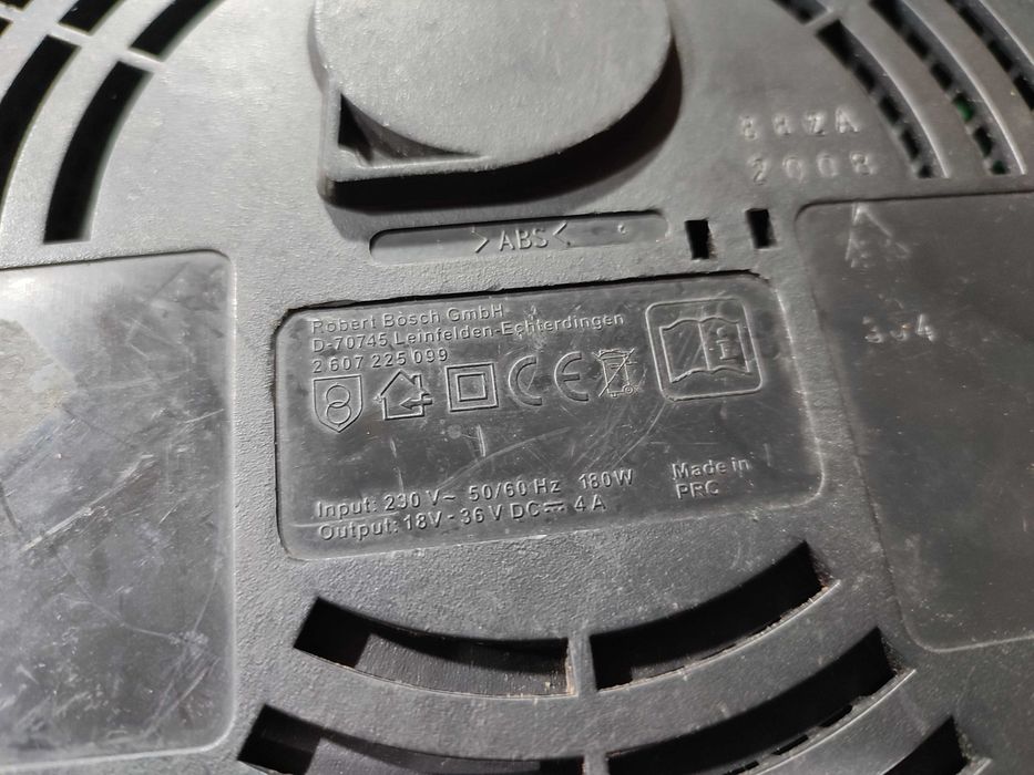 BOSCH AL3640CV 18V 36V 4A 180W charger incarcator sursa statie ciocan