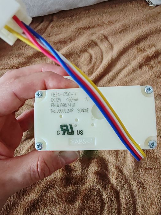 Termostat damper clapetă aer combina frigorifica Indesit Whirpool NOU