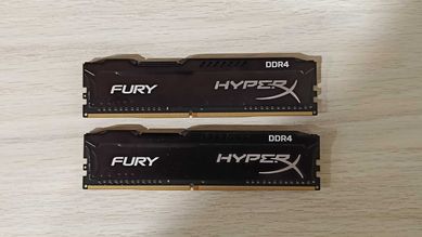 2бр Kingston HyperX FURY 4GB DDR4 2666MHz