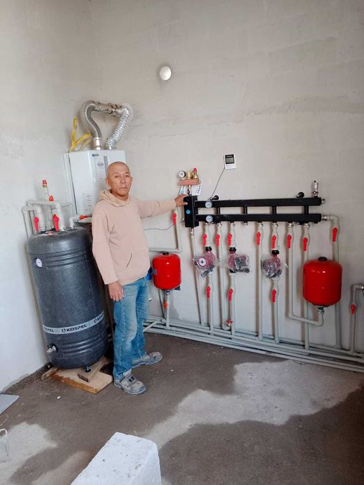 отопление сантехника сварка газа сварка уст котел теплы пол