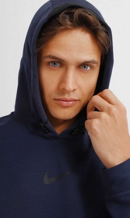 Нов Nike Pro Fleece Pullover Мъжки Суичър Горница С Качулка Раз.M
