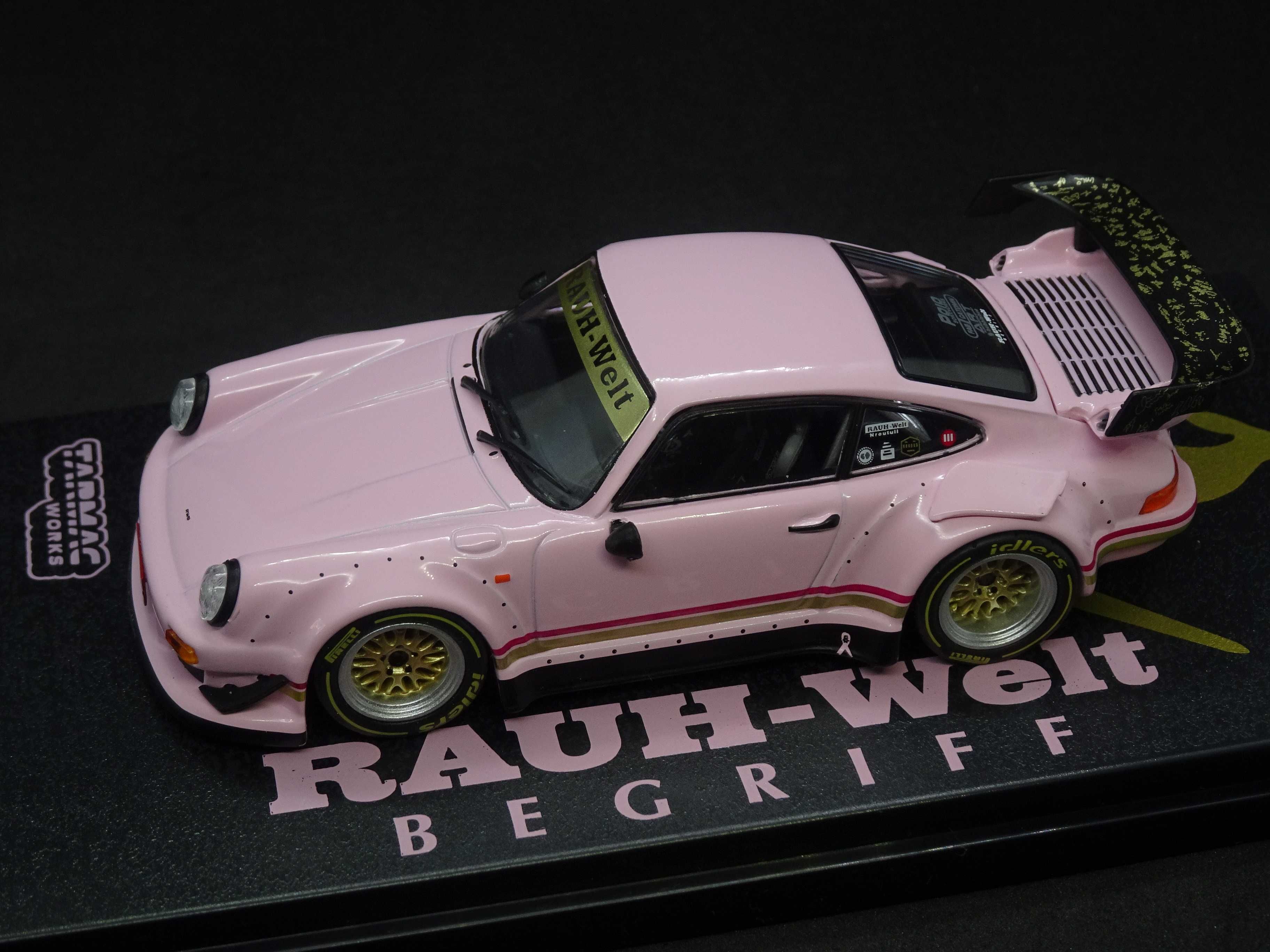 Macheta Porsche RWB 930 pink Tarmac Works 1:43