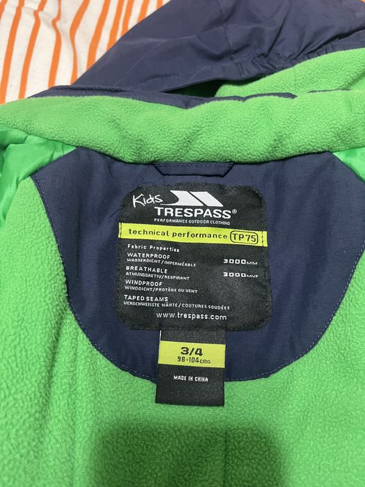 Costum ski baieti Trespass 3-4 ani 98-104 cm