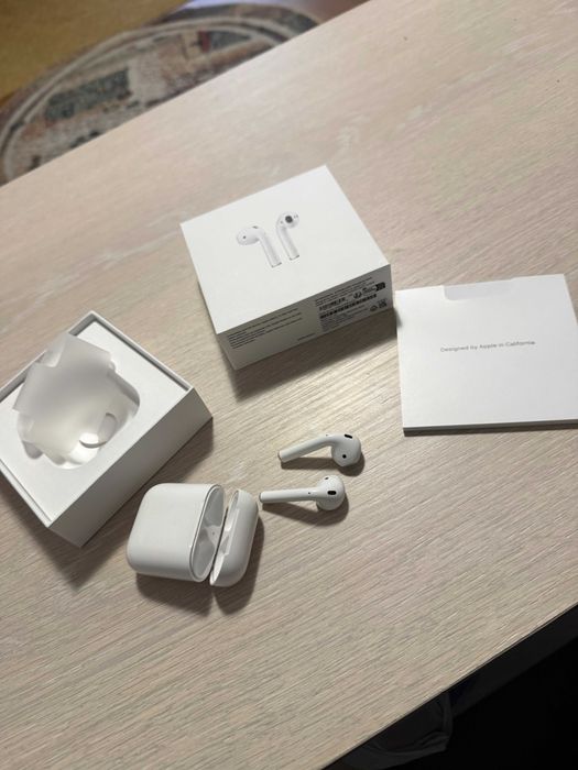 Casti Apple AirPods 2, White