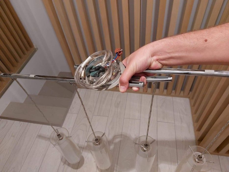 Lustra,corp iluminat 5 brate, candelabru