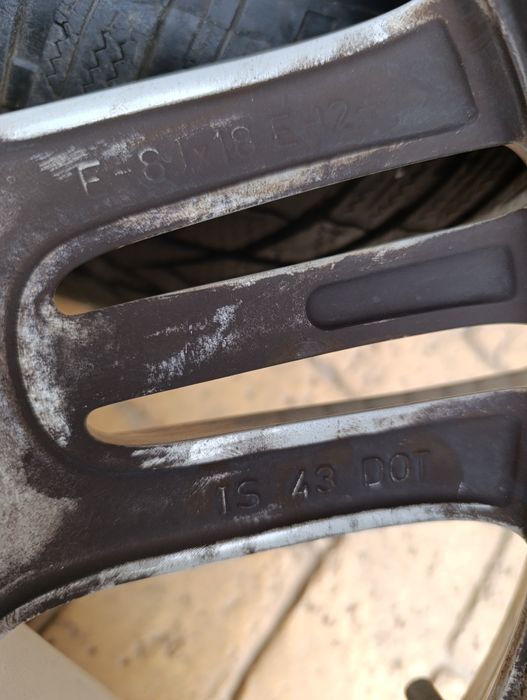 Оригинални джанти за БМВ Х4,5х120 18 цола 245/50/18