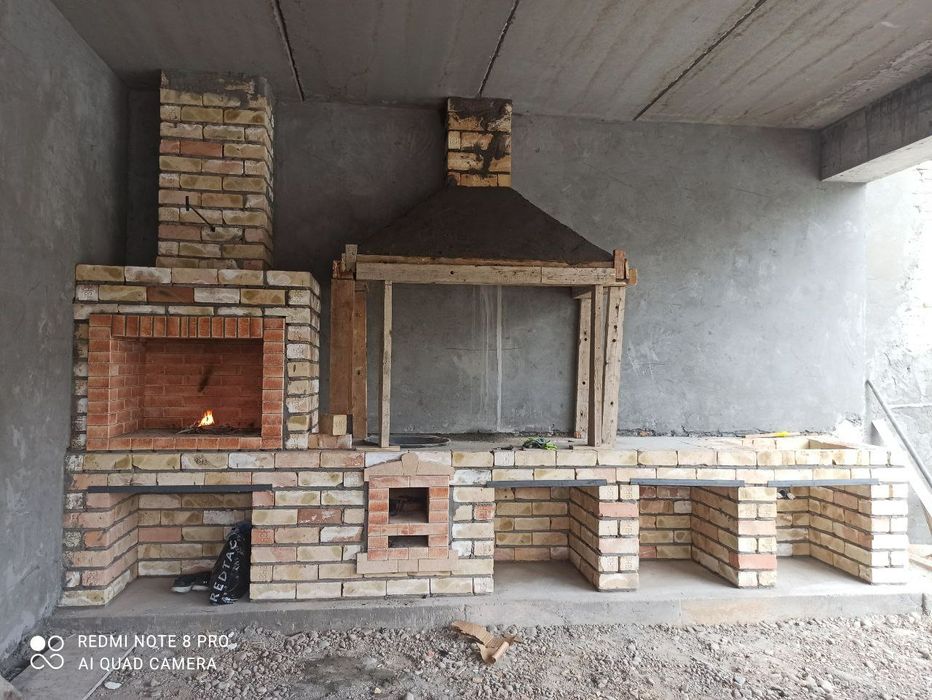 СТРОИМ Летние кухни. Барбекю. Тандыр. Камин ПЕЧИ