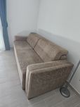 Vand canapea EXTENSIBILA stofă cat. 1 (cu lada de depozitare), stare f