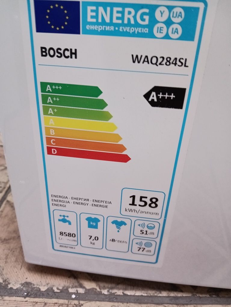 Като нова пералня Бош Bosch Avantixx 7 А+++ 7кг 24 месеца гаранция!