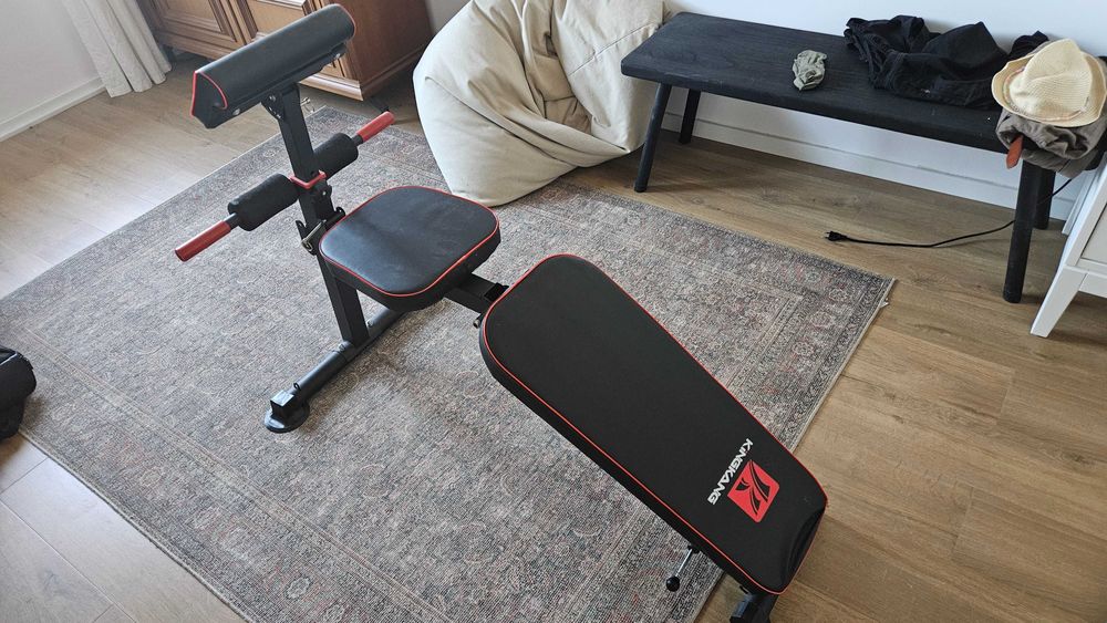 Banca sport/fitness multifunctionala, ca noua, fara defecte