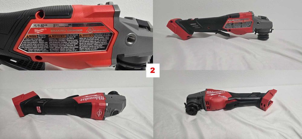 Flex Milwaukee cu turatii variabile Polizor Milwaukee FSAGV125XPDB-0X