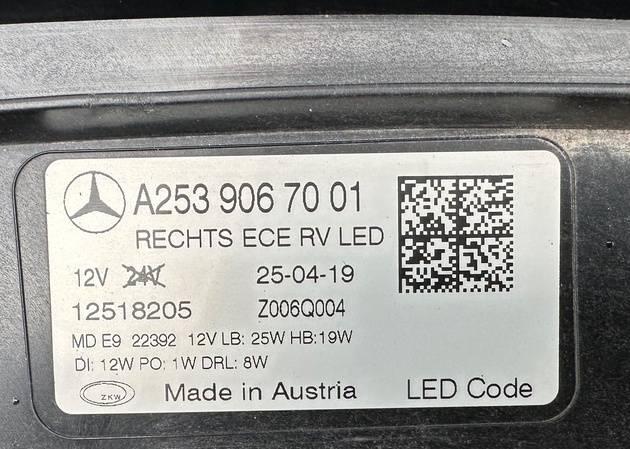 Фарове far Led фар за Мерцедес ГЛЦ Mercedes GLC W253 фейс