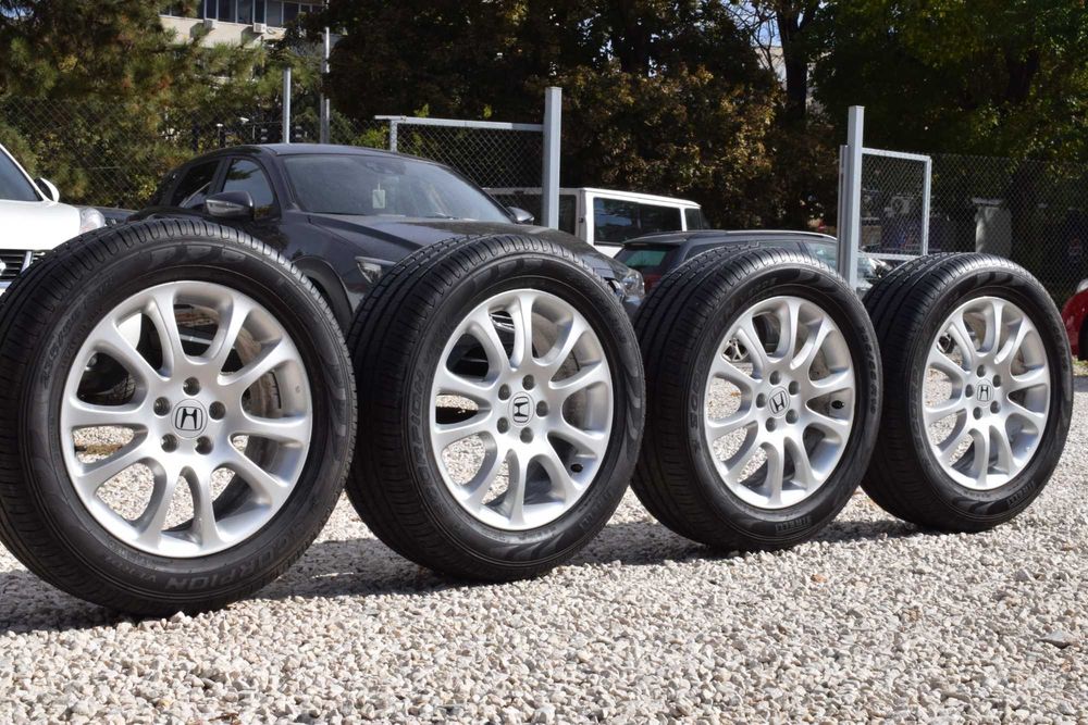 Четири бр. оригинални алуминиеви джанти за Honda cr-v 5х114.3-18''