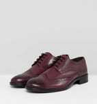 Pantofi Bordeaux din piele naturala