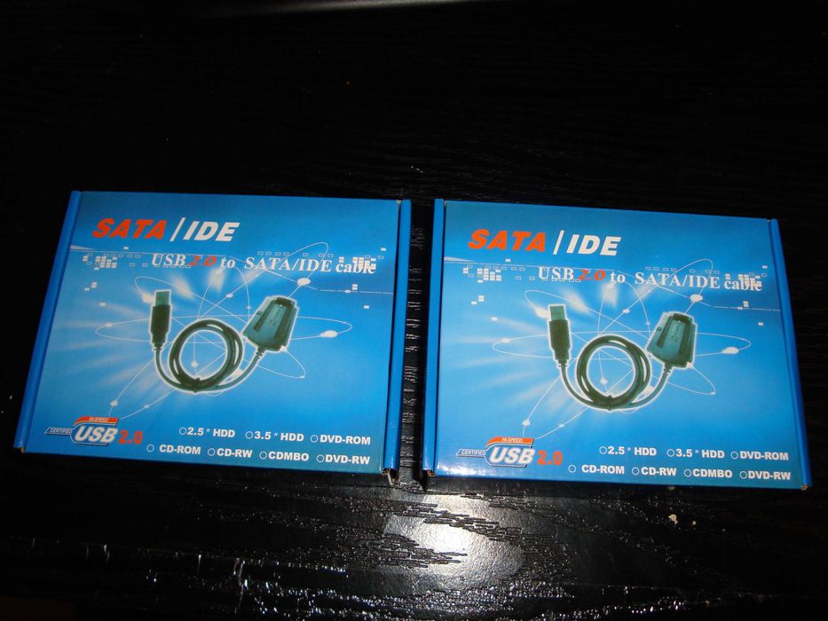 adaptor hdd hard disk s-ata / ata 133 la usb plus alimentator 12v
