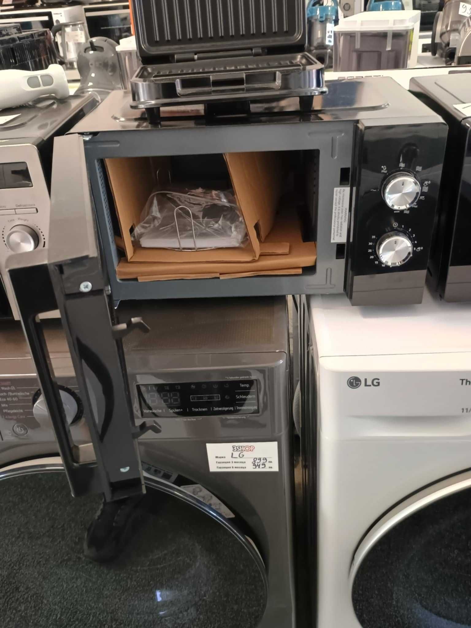 Чисто нова черна Микровълнова фурна Gorenje с 2 години гаранция
