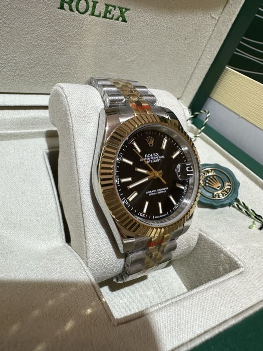 Ceas barbati Rolex DATEJUST Semigold cadou c:13