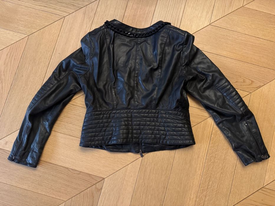 Дамско кожено яке Marc Cain, естествена кожа, размер N2 / EU 36