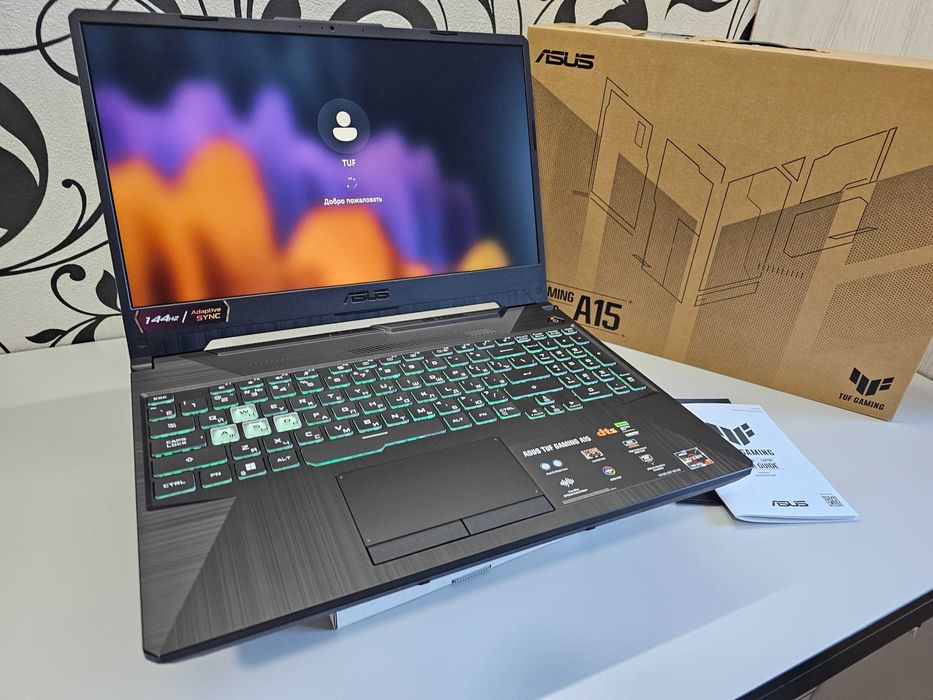 ПРОДАМ ASUS TUF A15 FA506 Геймерский Ryzen™7-7435HS/8GB/512SSD/RTX2050