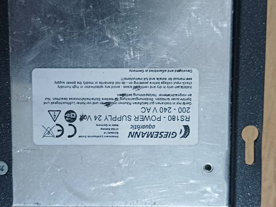 Sursa 24v 7A 180w Giesemann RS180
Este testata

#10